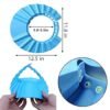 Baby Adjustable Safe Bathing Shower Cap (Pack of 2)