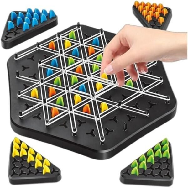 5434784347.jpg Chain Triangle Chess Game