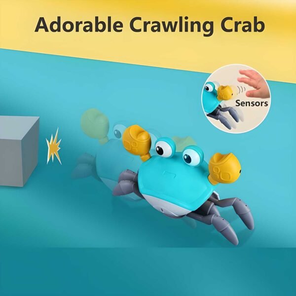 6330053146.jpg Baby Toys Infant Crawling Crab Toy