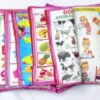 Baby Digital Printed Cotton Fabric Educational Alphabet Learning Soft Pillow