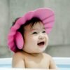 Baby Adjustable Safe Bathing Shower Cap (Pack of 2)