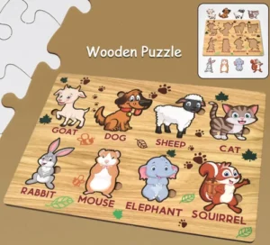 Wooden Animal Puzzle Wooden Animal Puzzle