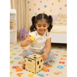 Wooden Shape Sorter Box Wooden Shape Sorter Box
