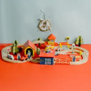 Wooden Train Set