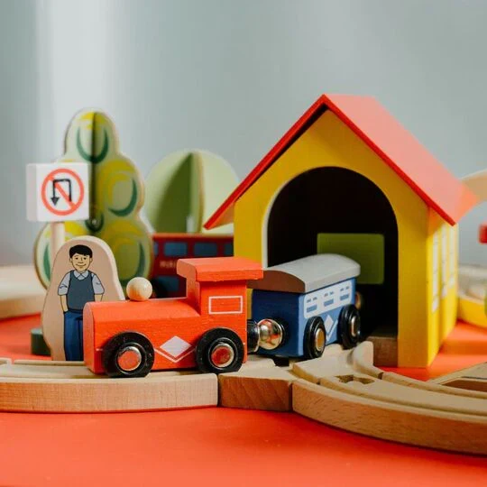 Wooden Train Set Wooden Train Set